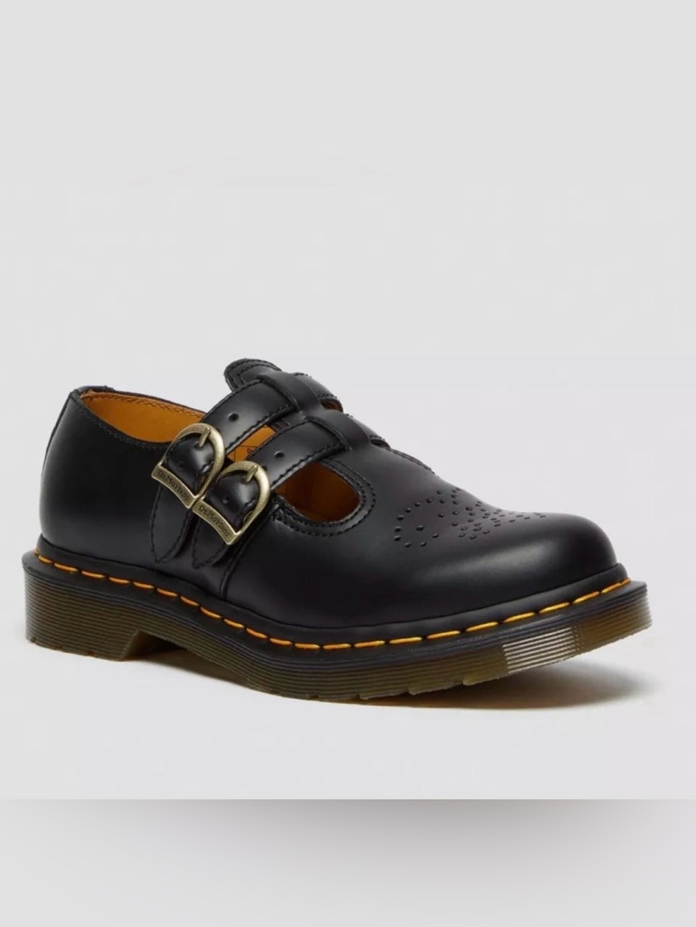 Dr. Martins Smooth Leather Mary Jane Shoes